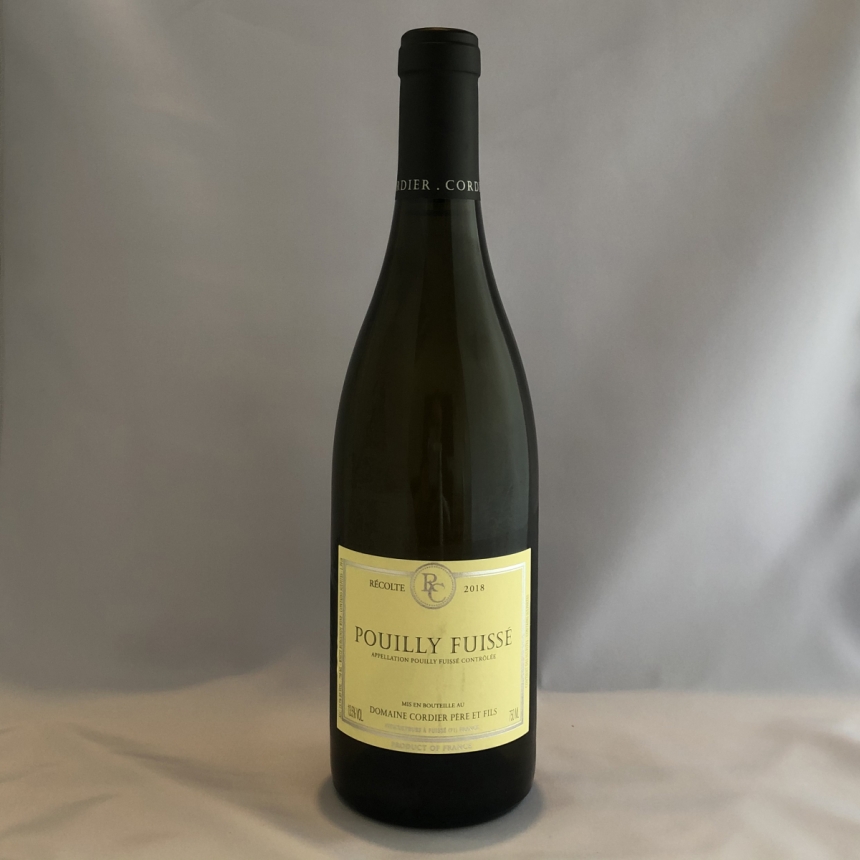 【SOLD OUT】ドメーヌ・コルディエ・ペール・エ・フィス プイィ・フュイッセ　 2019/ Domaine Cordier Pere et Fils Pouilly-Fuisse1