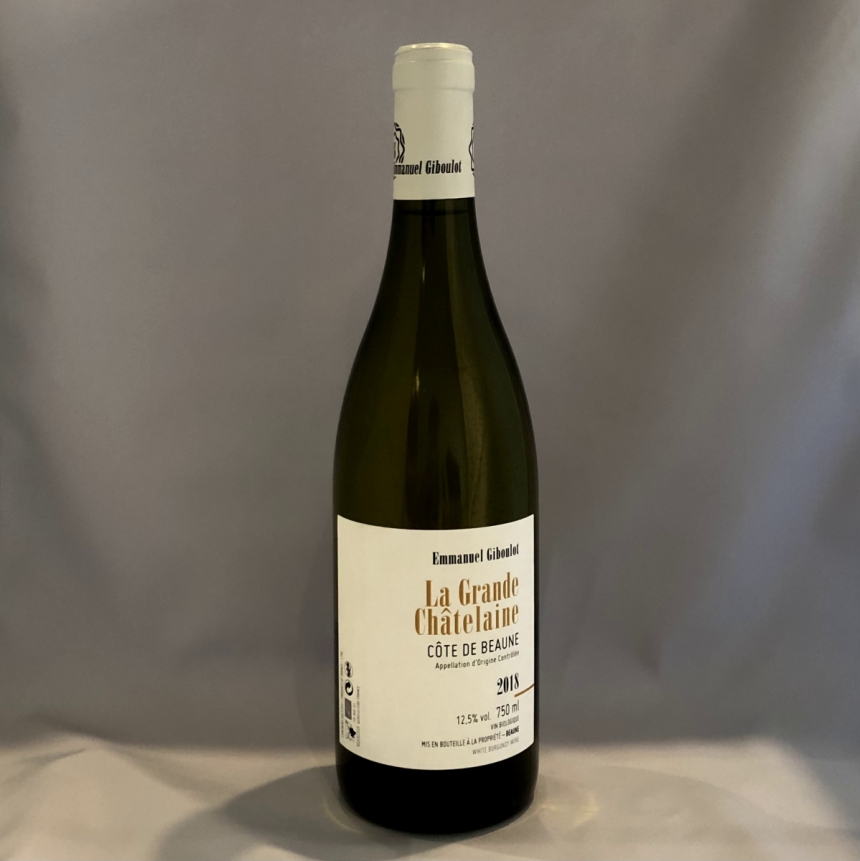 【SOLDOUT】エマニュエル・ジブロ コート・ド・ボーヌ・ブラン・ラ・グランド・シャトレーヌ2018 / Emmanuel Giboulot Cotes de Beaune Blanc La Gra1