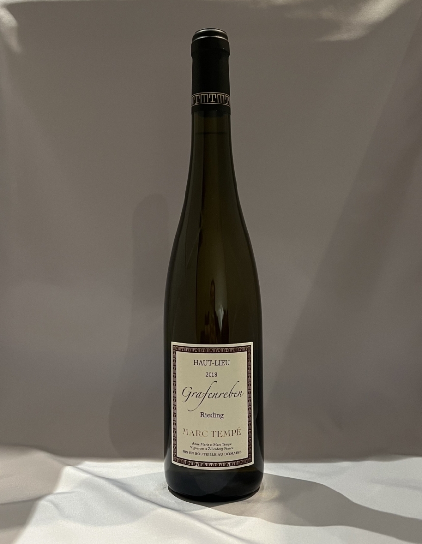 【SOLDOUT】ドメーヌ·マルク·テンペ リースリング グラフェンレーベン 18 / Domaine Marc Tempé Riesling Grafenreben1