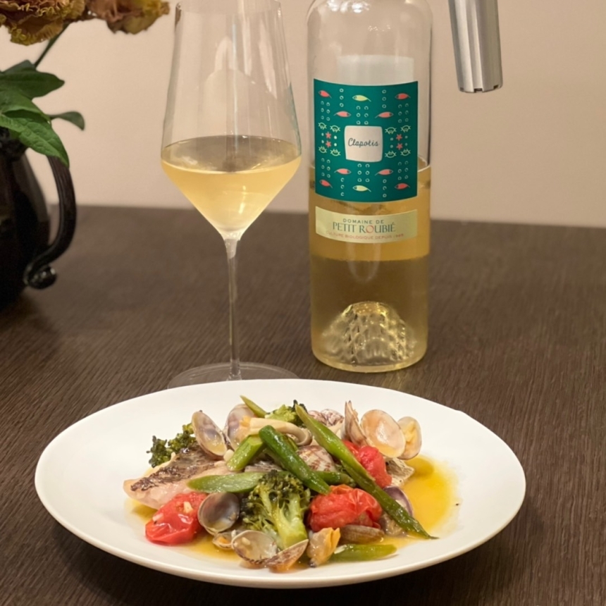 ドメーヌ ド プティ ルビエ クラポティ AOP ピクプール・ド・ピネ 2022／Domaine de Petit Roubié Clapotis AOP Picpoul de Pinet 20222