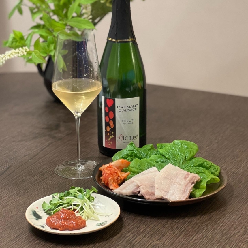 【SOLDOUT】クレマン・ダルザス ブリュット ナチュール セレクショネ パー マルク・テンペNV / Cremant D'Alsace Brut Nature Selectionne Par Ma2