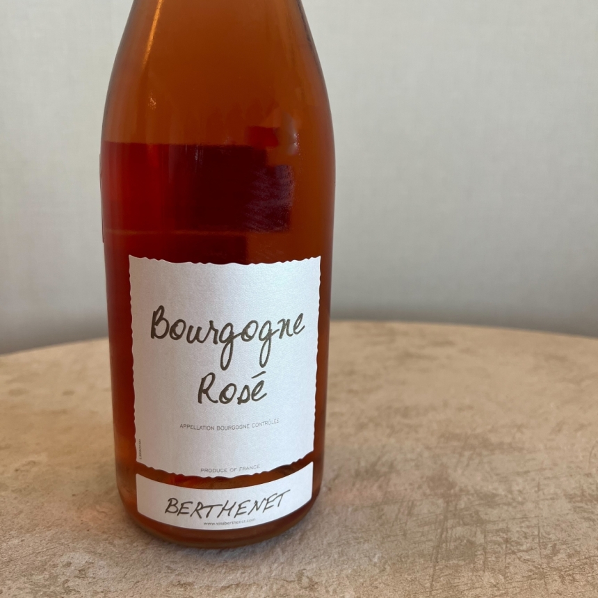 【SOLDOUT】ベルトネ / ブルゴーニュ ロゼ 2019 Berthenet /Bourgogne Rosé 20193