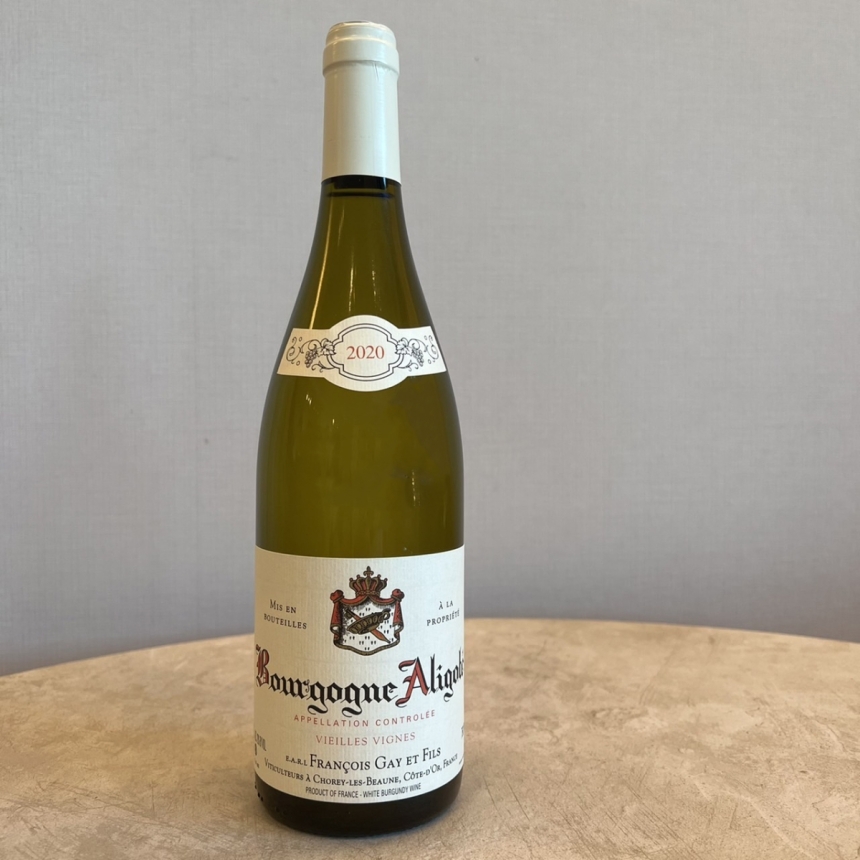 【新VT入荷待ち】フランソワ・ゲ ブルゴーニュ アリゴテ 2020 / Francois Gay Bourgogne Aligote Vieilles Vignes 20201