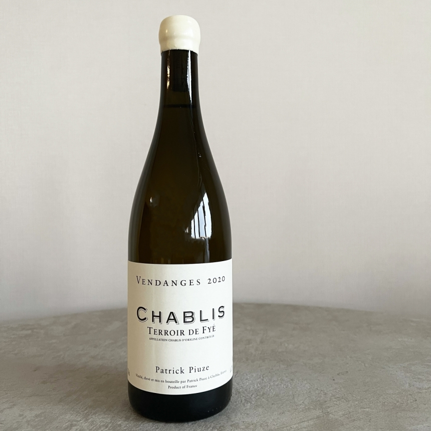 【取り寄せ品】パトリック・ピウズ シャブリ　テロワール ド フィエ 2021 / Patrick Piuze Chablis Terroirs de Fyé 20211