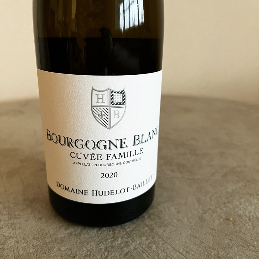 ユドロ・バイエ ブルゴーニュ・ブラン キュヴェ・ファミーユ 2022 / HUDELOT BAILLET BOURGOGNE BLANC CUVEE FAMILLE 20222