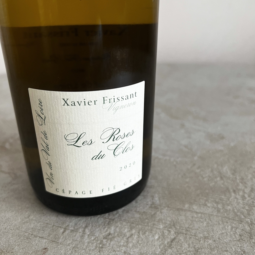 ザヴィエ・フリサン レ・ローズ・デュ・クロ 2020　　/Xavier Frissant　　Les Roses du Clos 20202