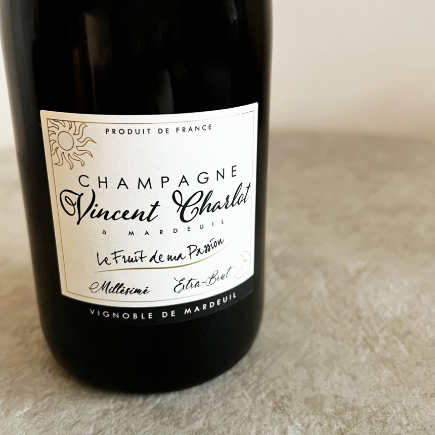 シャンパーニュ ヴァンサン・シャルロ ル・フルイ・ド・マ・パッショ 2018 / Champagne Vincent Charlot Le Fruit de ma passion 20182