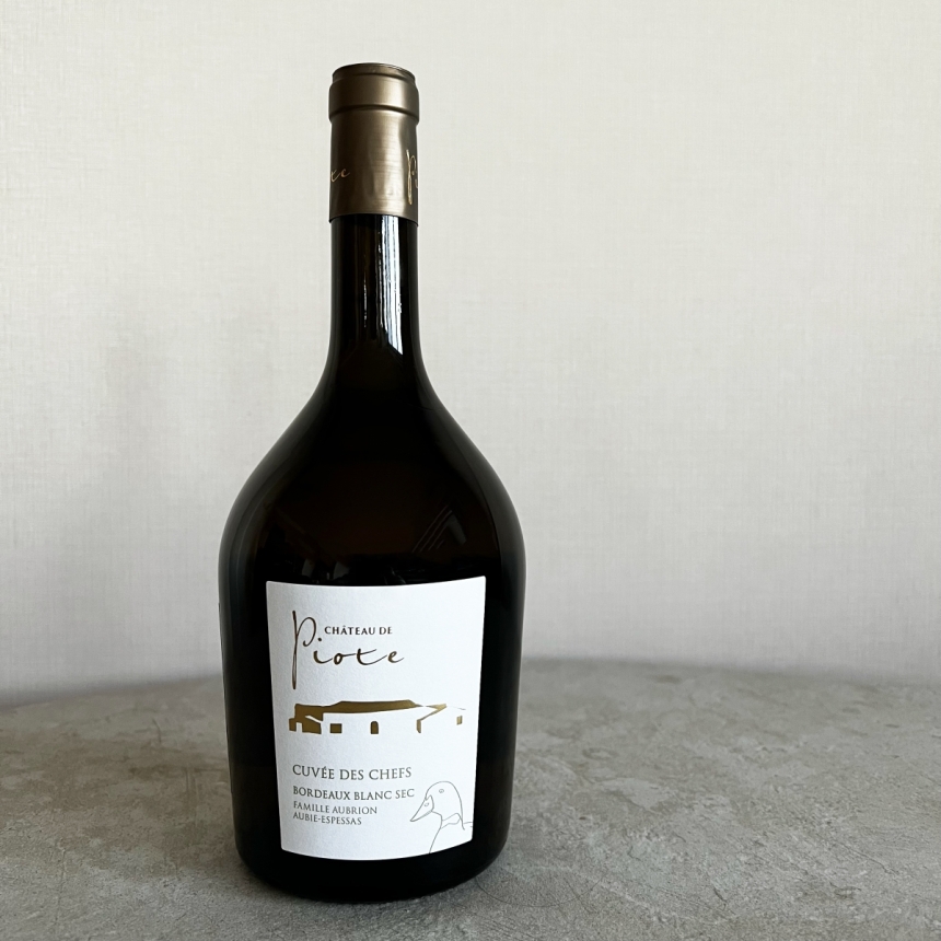 シャトー・ド・ビオット キュヴェ・デ・シェフ・ボルドー・ブラン / Château de Piote Cuvée des Chefs Bordeaux Blanc1