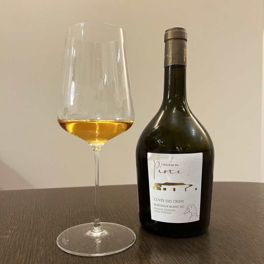 シャトー・ド・ビオット キュヴェ・デ・シェフ・ボルドー・ブラン 2019 / Château de Piote Cuvée des Chefs Bordeaux Blanc 20194