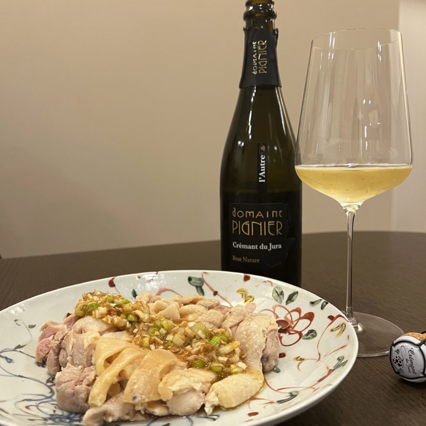 ドメーヌ・ピニエ クレマン・デュ・ジュラ・ロートル・サン・スフル NV / Domaine Pignier CREMANT DU JURA L’AUTRE SANS SOUFRE NV6