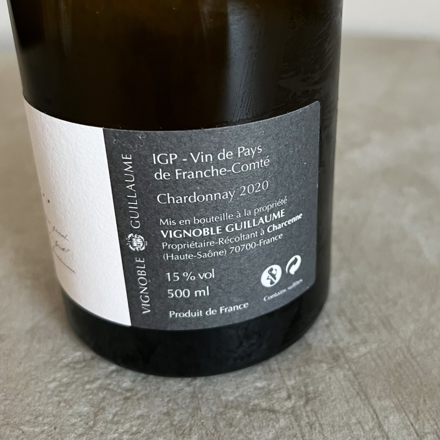 ヴィニョーヴル ギョーム シャルドネ ウブリエ 2020  /　Vignoble Guillaume Chardonnay Oublie 20203