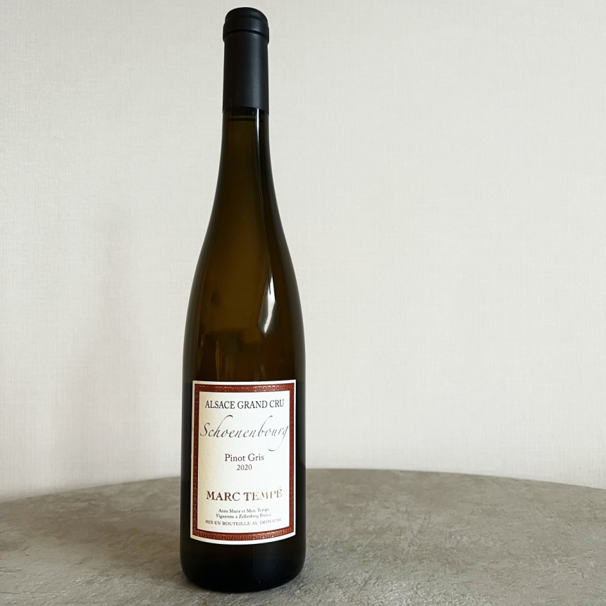 ドメーヌ マルク テンペ ピノグリ シュナンブール 2020 / Domaine Marc Tempé. Pinot Gris Schoenenbourg 20201