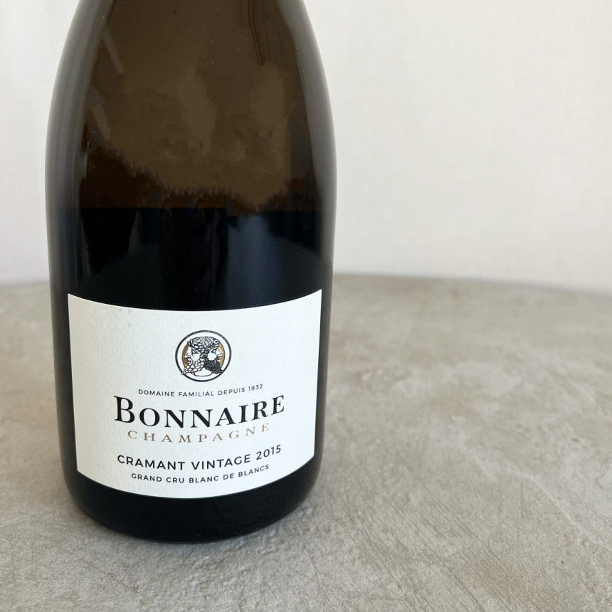 ボネール クラマン・ブラン・ド・ブラン・エクストラ・ブリュット 2015 / BONNAIRE CRAMANT BLANC DE BLANCS EXTRA BRUT 20152