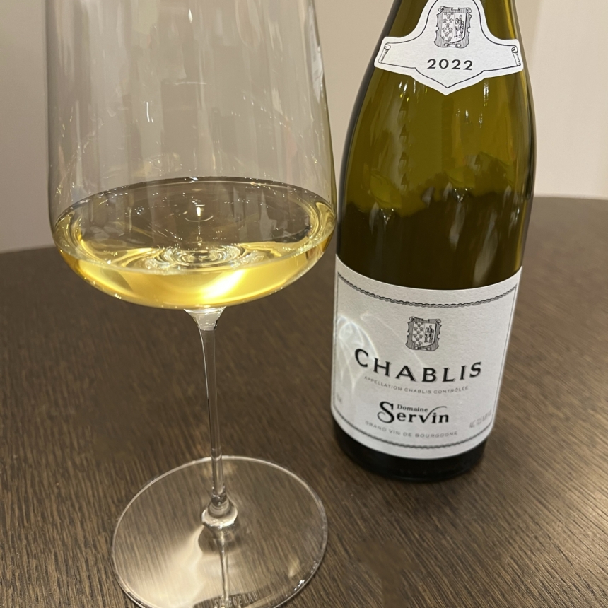 ドメーヌ・セルヴァン シャブリ 2022 / Domaine Servin Chablis AOC 20224