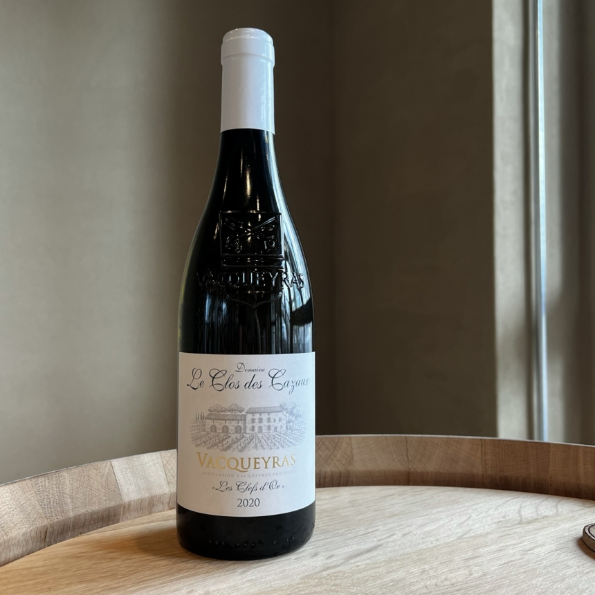 クロ・デ・カゾ ヴァケラス・ブラン レ・クレ・ドール 2020 / Clos des Cazaux Vaqueyras Blanc Les Cleps d’Or 20201