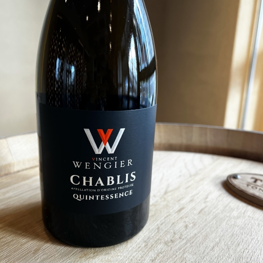 ヴァンサン・ヴァンジエ シャブリ カンテサンス 2022/ Vincent Wengier Chablis Quintessence 20223