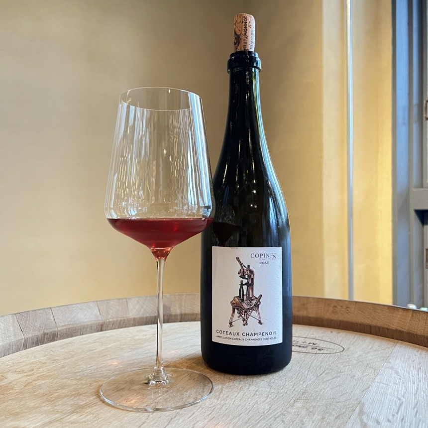 コピネ コトーシャンプノワ ロゼ / Champagne Copinet Coteaux Champenois Rosé2
