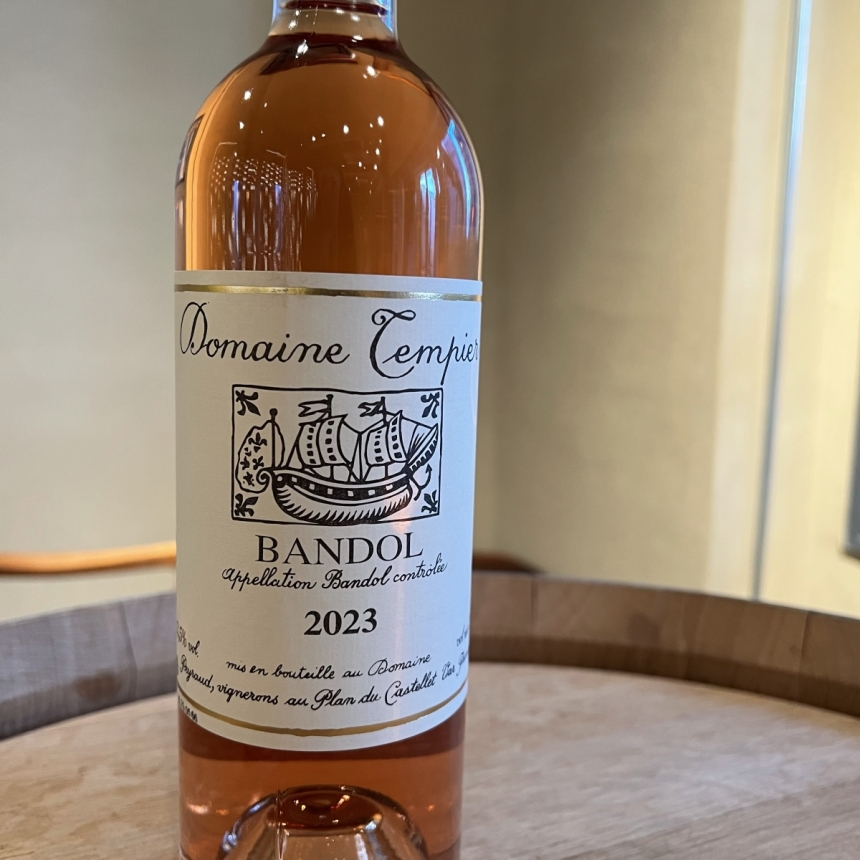【新VT入荷】ドメーヌ・ダンピエ バンドール　ロゼ  2023 / Domaine Tempier Bandol AOC, Rose 20232