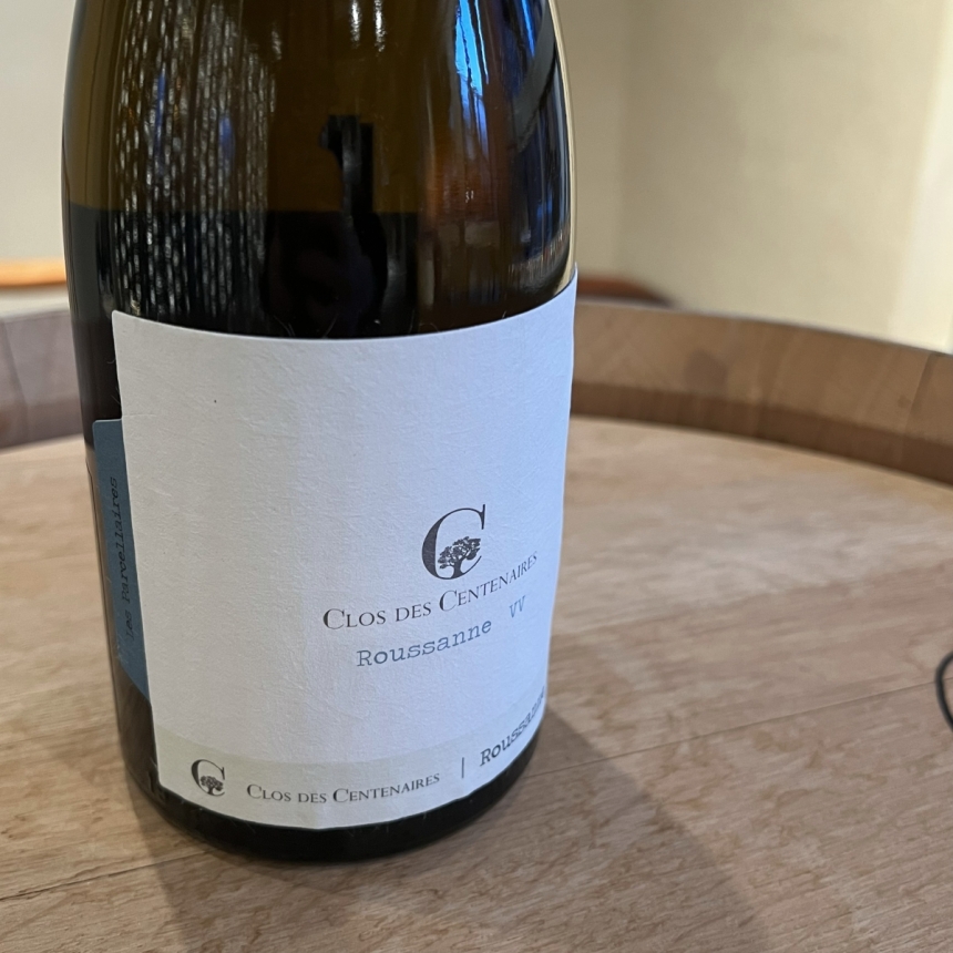 ル・クロ・デ・サントネール ルーサンヌ2022 /Le Clos des Centenaires Roussanne 20222