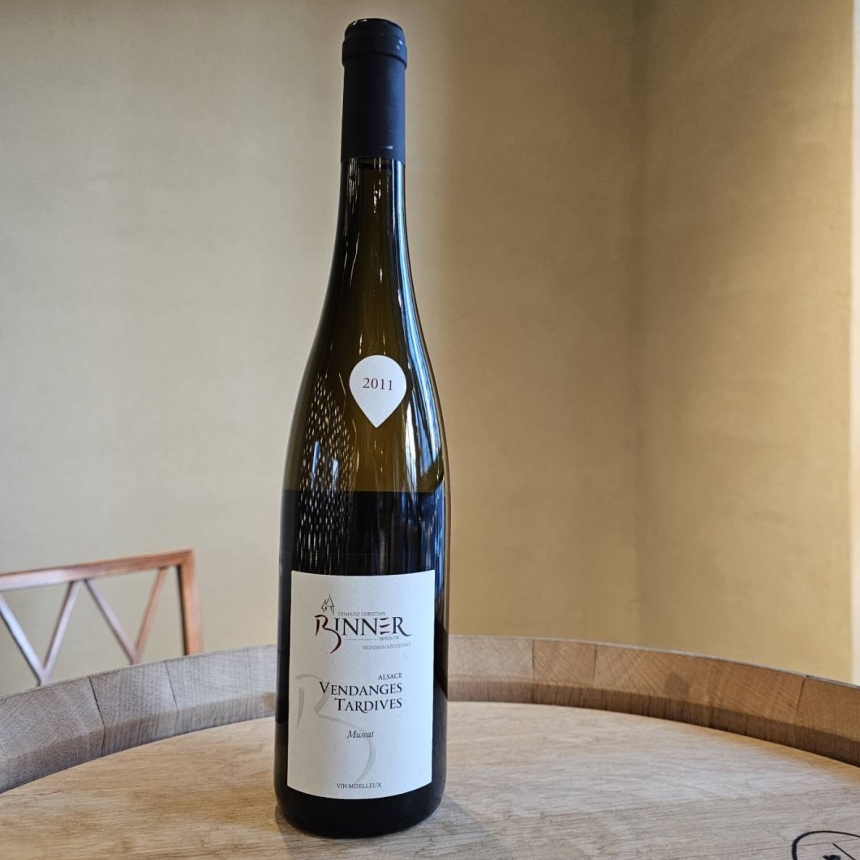 クリチャンビネール ミュスカ　ヴァンダンジュタルティヴ 2011 / Christian Binner Muscat Vendanges Tartives 20111