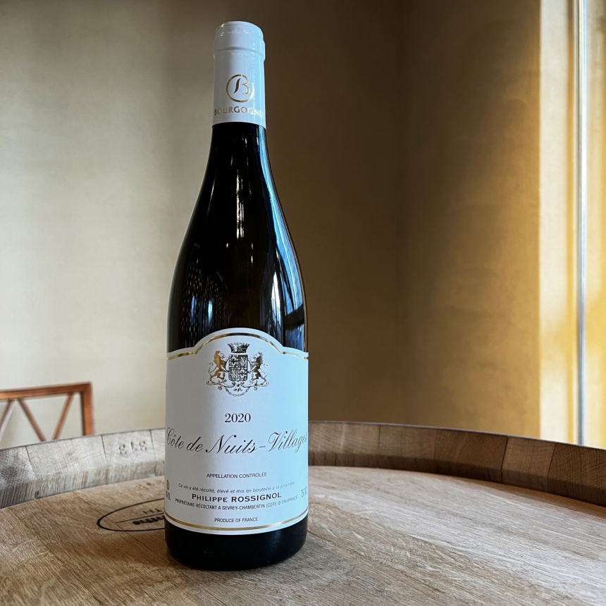 フィリップ・ロシニョール コート・ド・ニュイ・ヴィラージュ 2020 / Philippe Rossignol Cote de Nuits Villages 20201