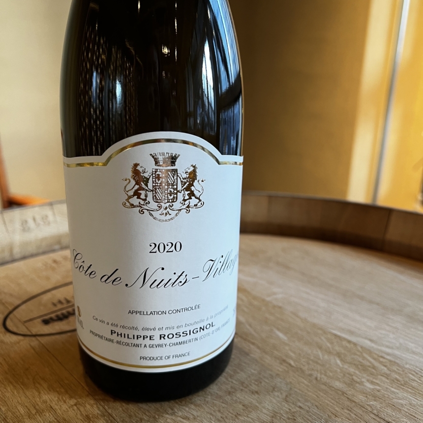 フィリップ・ロシニョール コート・ド・ニュイ・ヴィラージュ 2020 / Philippe Rossignol Cote de Nuits Villages 20202