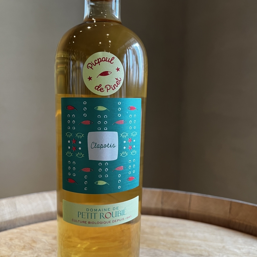 ドメーヌ ド プティ ルビエ クラポティ AOP ピクプール・ド・ピネ 2022／Domaine de Petit Roubié Clapotis AOP Picpoul de Pinet 20224