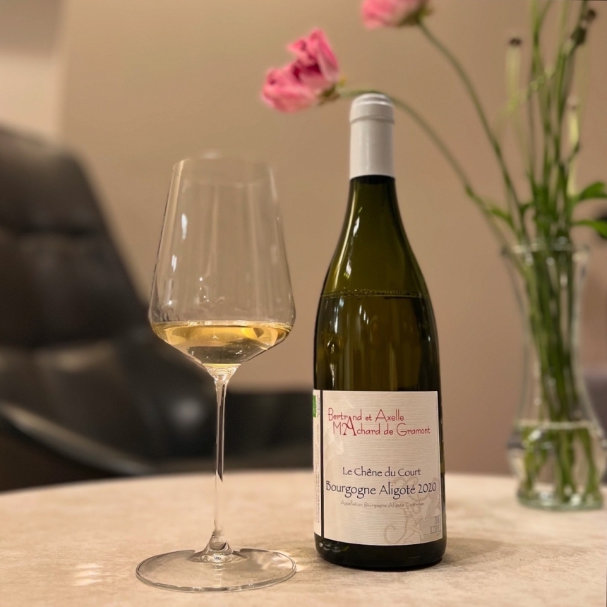 ドメーヌ ベルトラン エ アクセル マシャール ド グラモン ブルゴーニュ アリゴテ 2020 / Domaine Bertrand & Axelle Machard de Gramont. Bour3