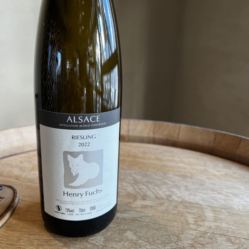 アンリ・フックス リースリング 2022 / Henry Fuchs Riesling20222