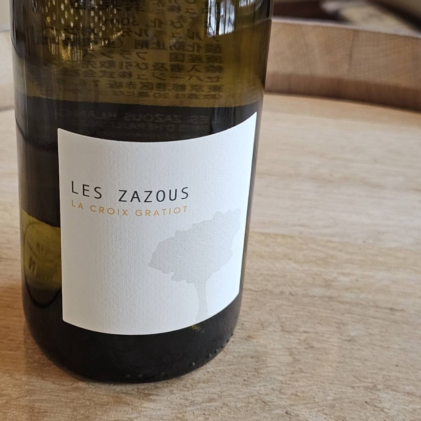 ラ・クロワ・グラシオ レ・ザズ・ブラン 2022 / La Croix Gratiot ・ Les Zazous Blanc 20222