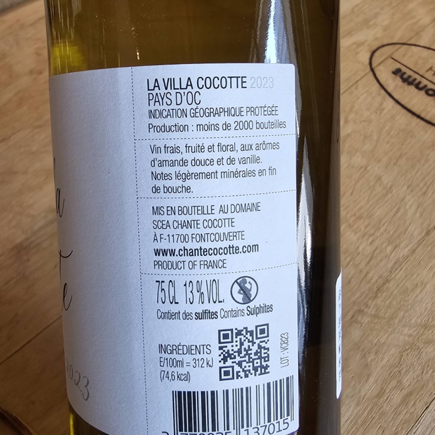 シャンット ココット ラ ヴィラ ココット 2023  / Chante Cocotte La Villa Cocotte 20233