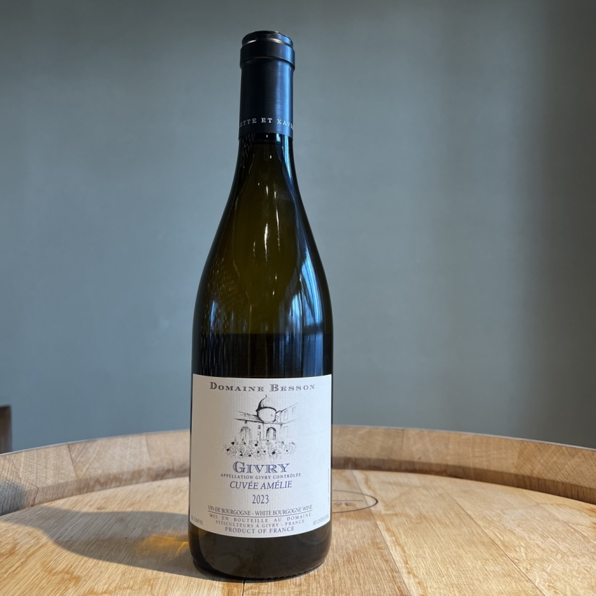 ドメーヌ・ベッソン ジヴリー キュヴェ・アメリー 2023 / DOMAINE GUILLEMETTE ET XAVIER BESSON CUVEE AMELIE 20231