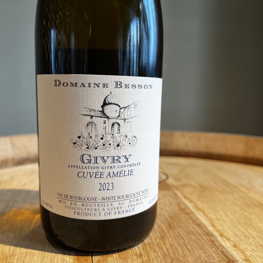ドメーヌ・ベッソン ジヴリー キュヴェ・アメリー 2023 / DOMAINE GUILLEMETTE ET XAVIER BESSON CUVEE AMELIE 20232