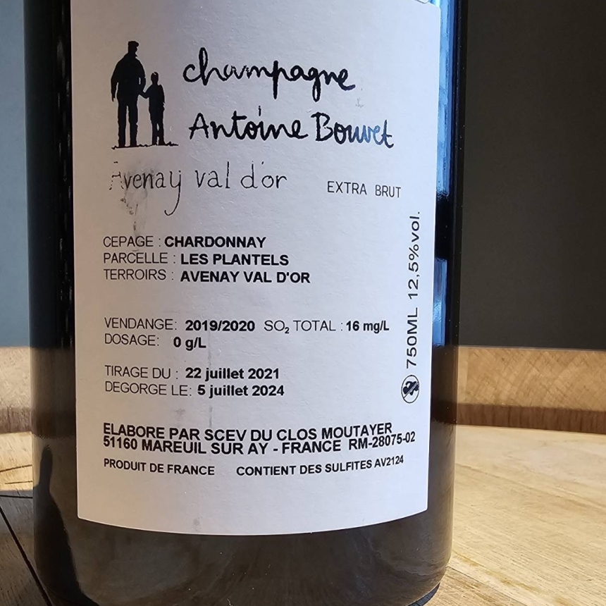 【販売開始前】アントワーヌ ブヴェ シャルドネ アヴネ / Antoine Bouvet Chardonnay Avenay3