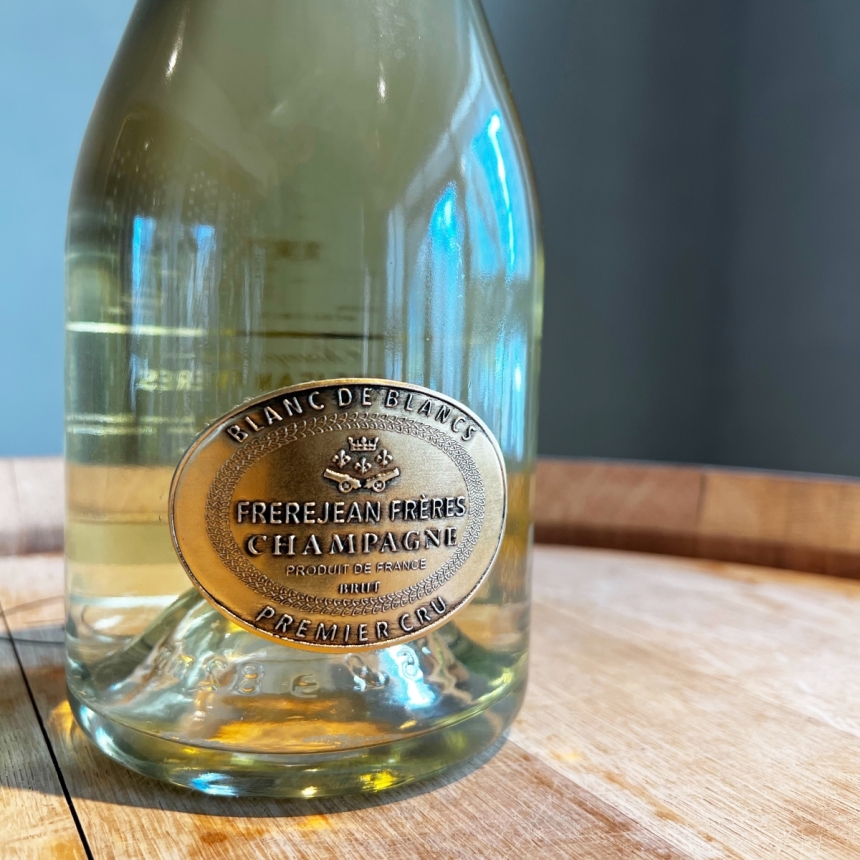 フレールジャン・フレール ブラン・ド・ブラン / Champagne Frerejean Frères Blanc de blanc2