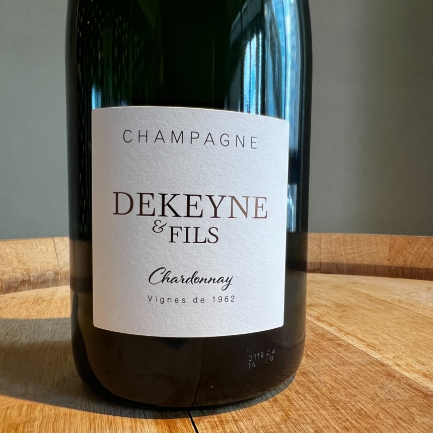 シャンパーニュ ドケーヌ・エ・フィス シャルドネ 1962 / Champagne Dekeyne & Fils Chardonnay 19622