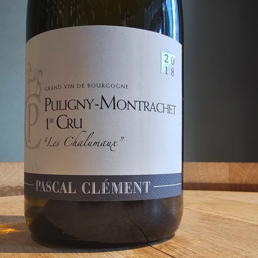  パスカル・クレマン ピュリニー モンラッシェ 1er Cru レ ・シャリュモー 2018 2
