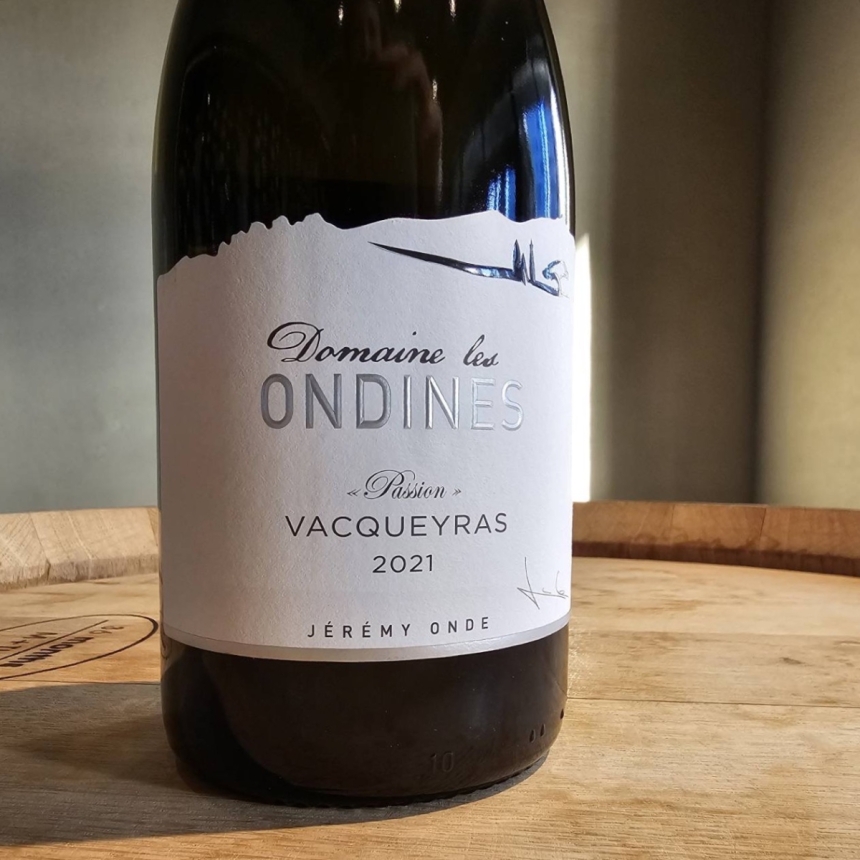 ドメーヌ・レ・ゾンディーヌ ヴァケラス パッション ブラン 2021 / Domaine les Ondines Vacqueyras Passion Blanc 20212
