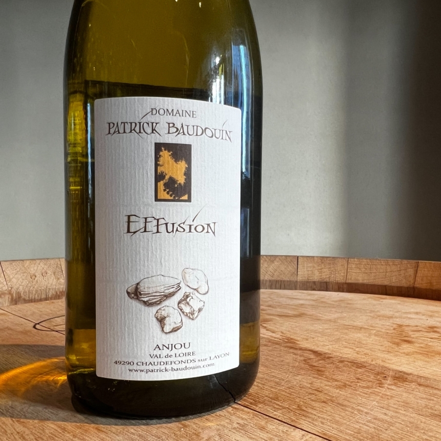 パトリック・ボードアン アンジュ ブラン エフュジオン 2021 / Domaine Patrick Baudouin Anjou Blanc Effusion 20212