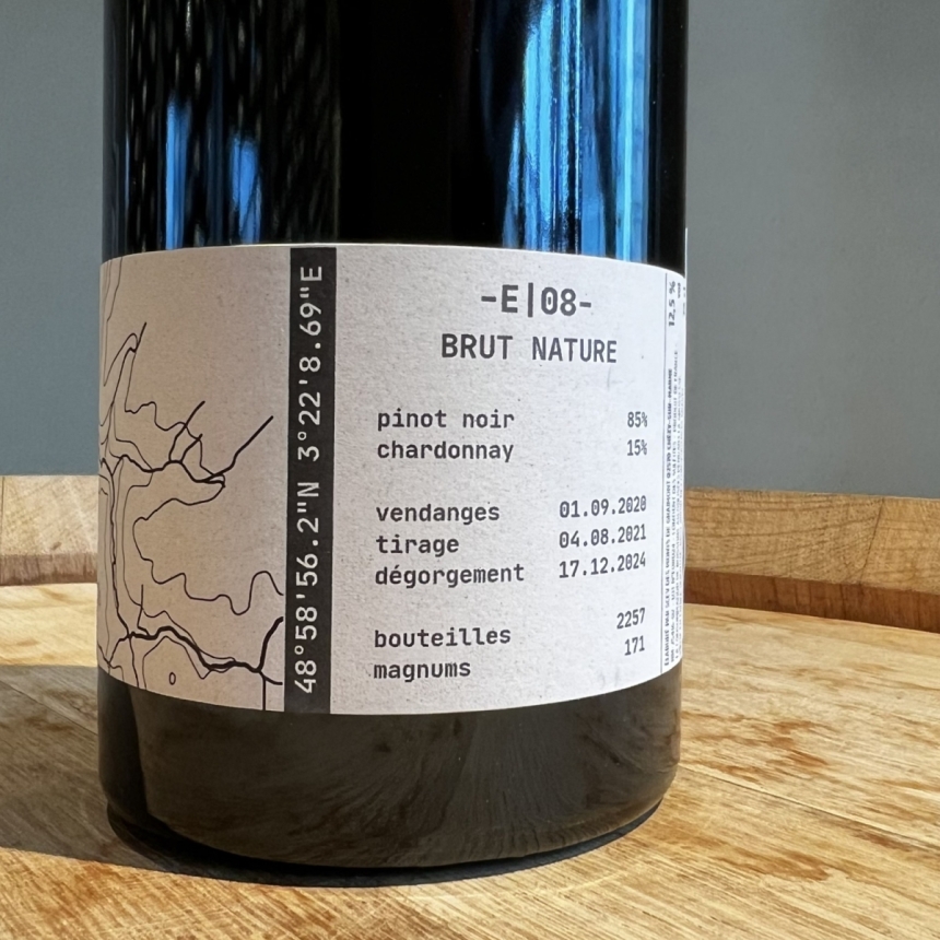 トム・ゴディティアボア シャンパーニュ・ブリュット・ナチュール・エクスポーラーシオン E/08 20203