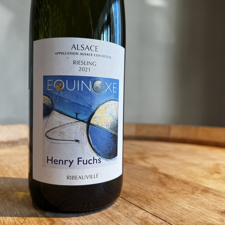アンリ・フックス リボーヴィレ リースリング エキノックス 2021 / Henry Fuchs Ribeauvillé Riesling Equinoxe 20212
