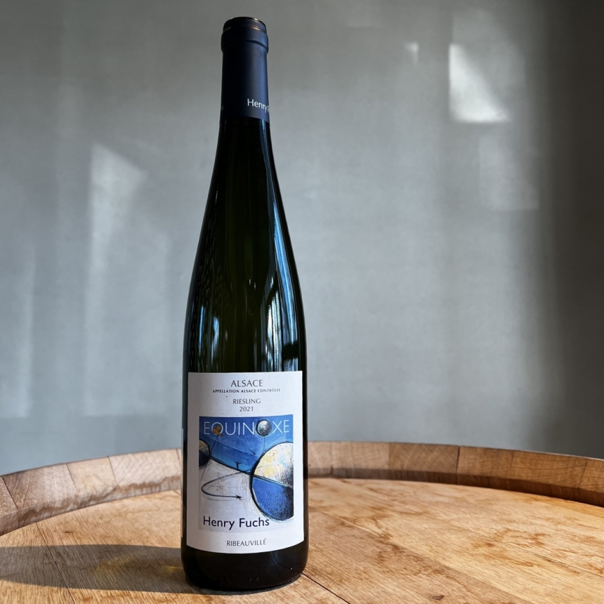 アンリ・フックス リボーヴィレ リースリング エキノックス 2021 / Henry Fuchs Ribeauvillé Riesling Equinoxe 20211