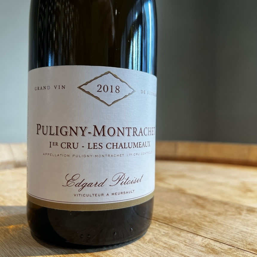 エッドガル ピトワゼ ピュリニー モンラッシェ プルミエ クリュ シャリュモー 2018 2