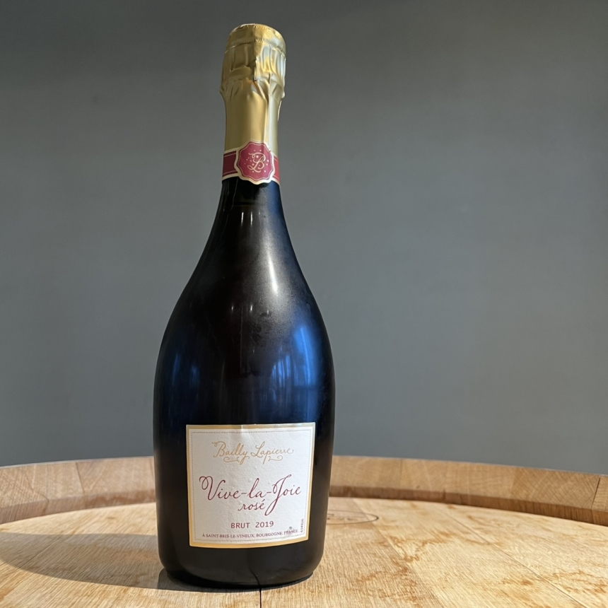 バイィ・ラピエール クレマン・ド・ブルゴーニュ ヴィヴ・ラ・ジョワ ロゼ ブリュット 2019 / Bailly Lapierre Crémant de Bourgogne Vive la Joie 1