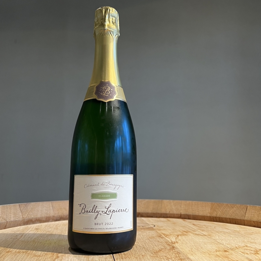 バイィ・ラピエール クレマン・ド・ブルゴーニュ エガラード ブリュット 2022 Bailly Lapierre Crémant de Bourgogne Égara de Brut 20221