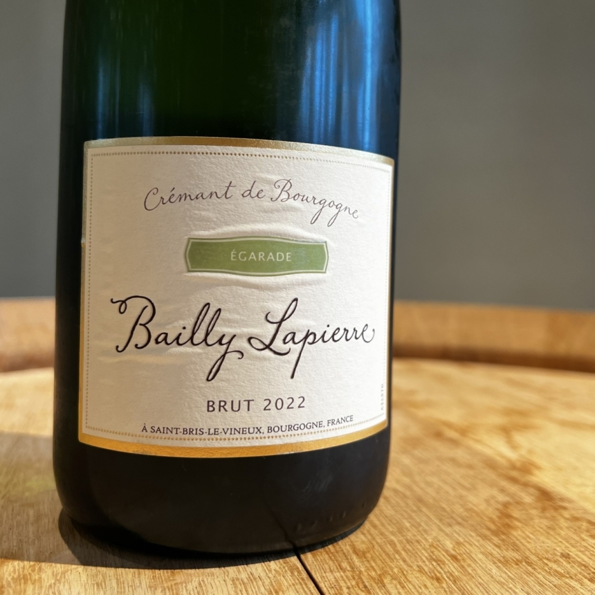 バイィ・ラピエール クレマン・ド・ブルゴーニュ エガラード ブリュット 2022 Bailly Lapierre Crémant de Bourgogne Égara de Brut 20222