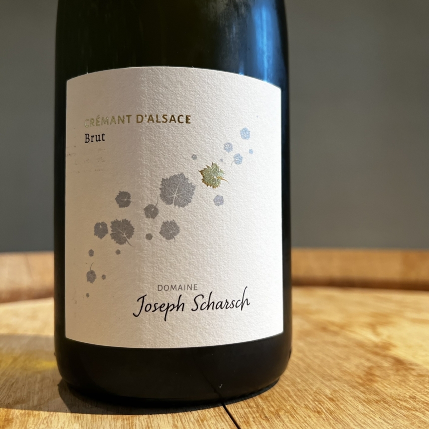 ジョセフ・シャルシュ クレマン・ダルザス ブリュット 2023 / Joseph Scharsch Crémant d’Alsace Brut 20232