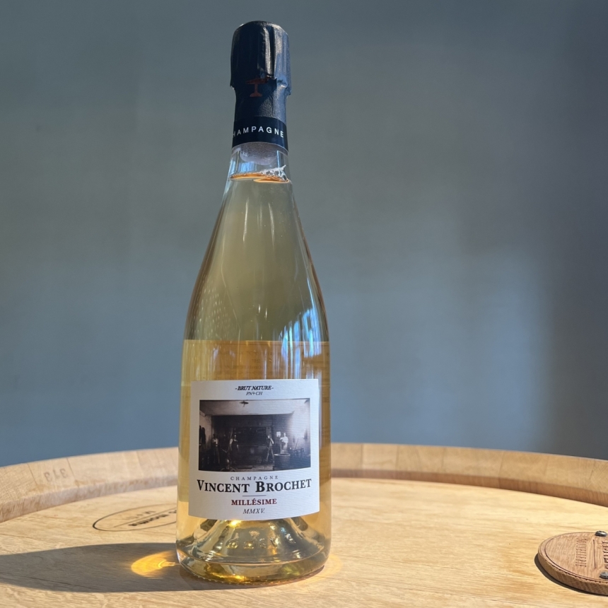 ヴァンサン・ブロシェ シャンパーニュ ブリュット・ナチュール ミレジム 2015 / Vincent Brochet Champagne Brut Nature Millésime 20151