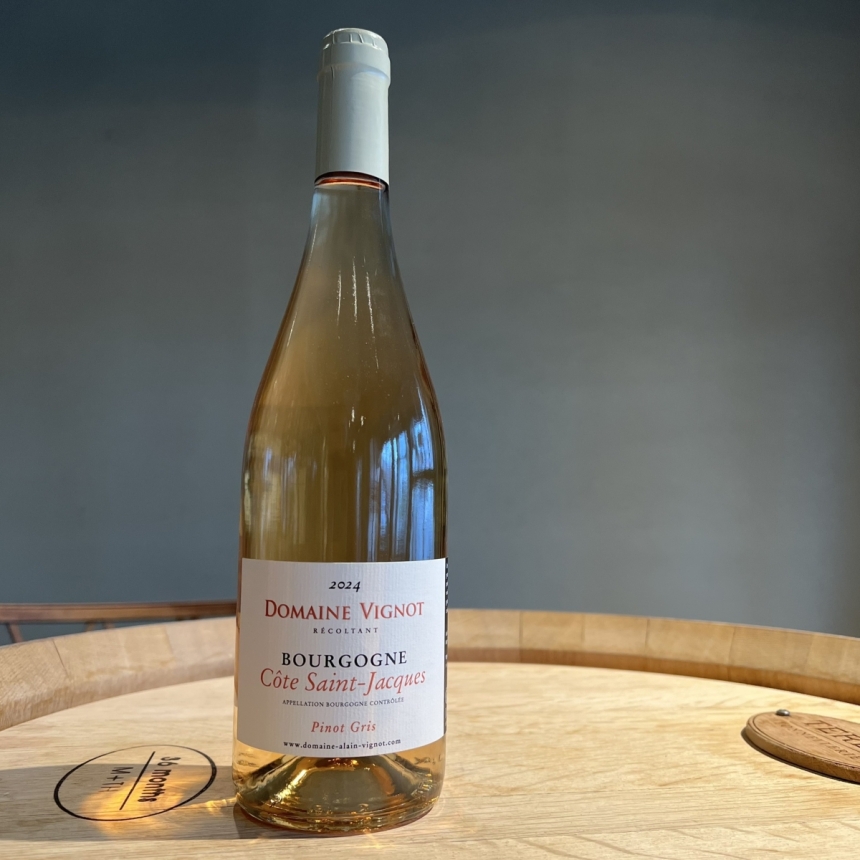 ドメーヌ・アラン・ヴィニョ ブルゴーニュ コート・サン・ジャック ピノ・グリ 2024 / Domaine Alain Vignot Bourgogne Côte Saint-Jacques Gris1