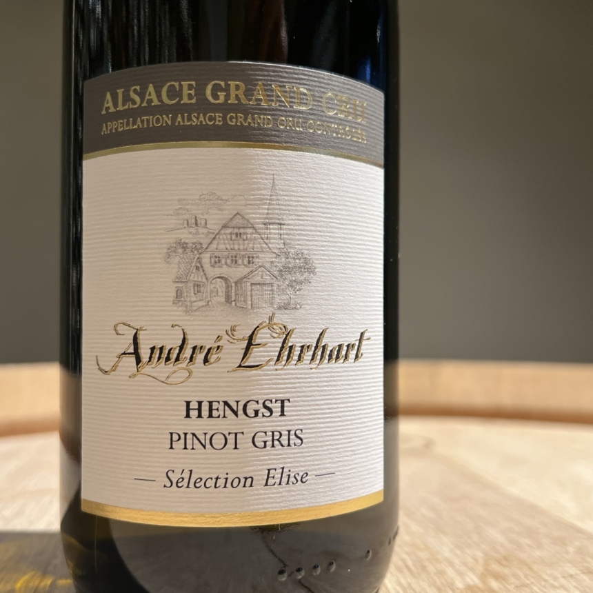 アンドレ・エルハート ピノ・グリ グラン・クリュ ヘングスト 2025 / André Ehrhart Pinot Gris Grand Cru Hengst 20252
